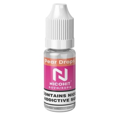 pear-drop-50-50 E-Liquid Nicohit 10 X 10ml