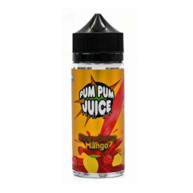 Strawberry Mango Shortfill 100ml Eliquid by Pum Pum