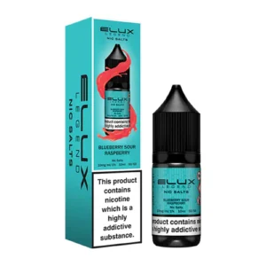Elux Legend's Blueberry Sour Raspberry Nic Salt is a dynamic fusion of tangy sour raspberries and sweet ripe blueberries. This e-liquid delivers a balanced and refreshing fruity vaping experience that tantalizes your taste buds with each puff.
