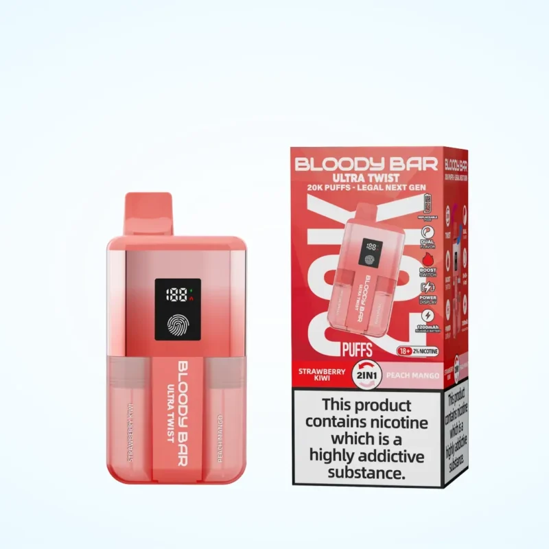 Bloody Bar 20K Puff Ultra Twist Pre-Filled Bar