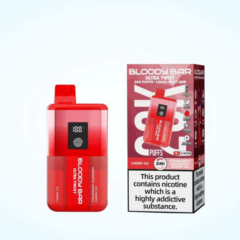 Bloody Bar 20K Puff Ultra Twist Pre-Filled Bar