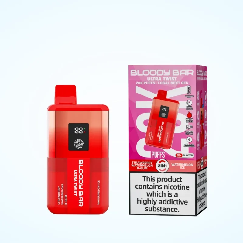 Bloody Bar 20K Puff Ultra Twist Pre-Filled Bar