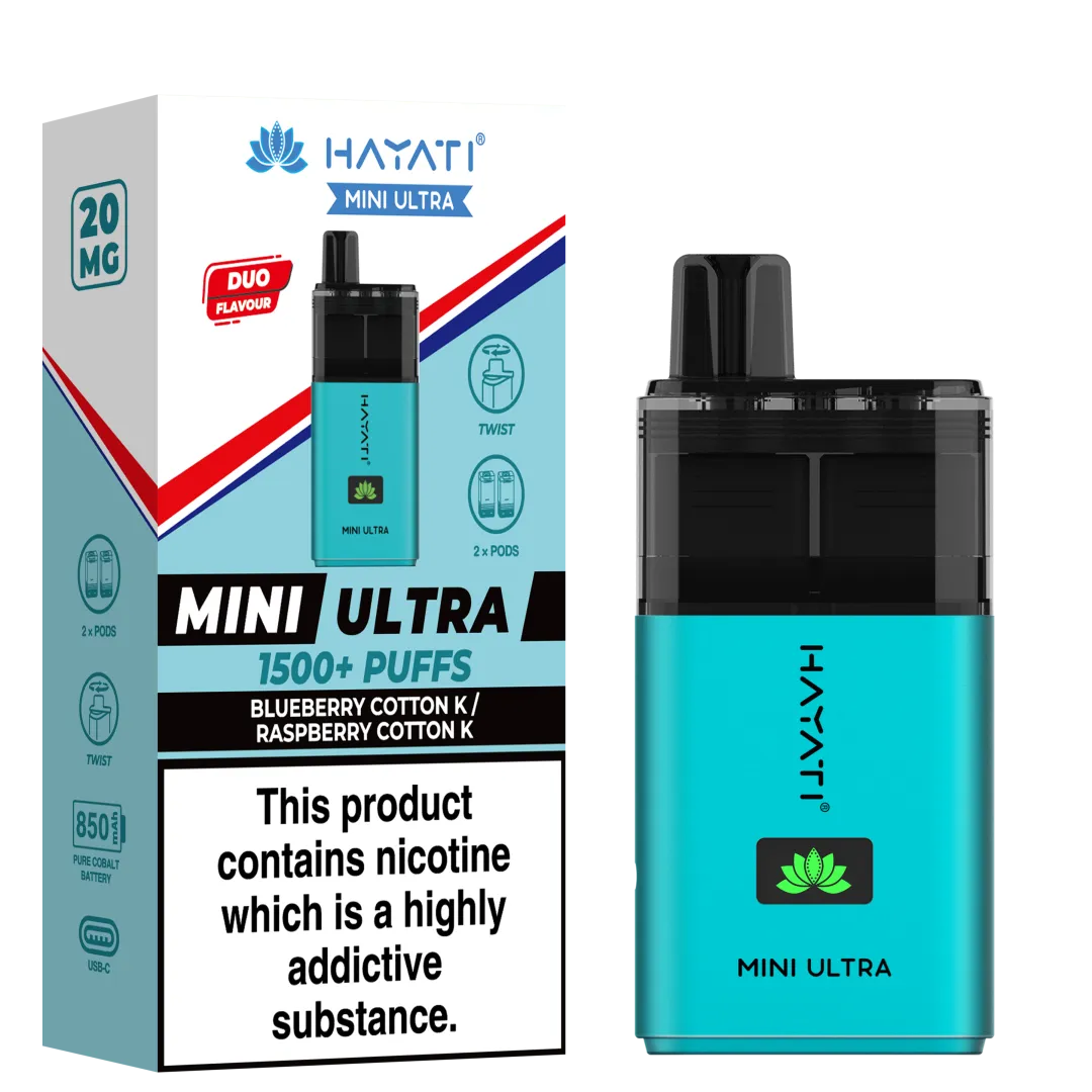 hayati-mini-ultra-1500-disposable-vape-Blueberry-Cotton-K-Raspberry-Cotton-K