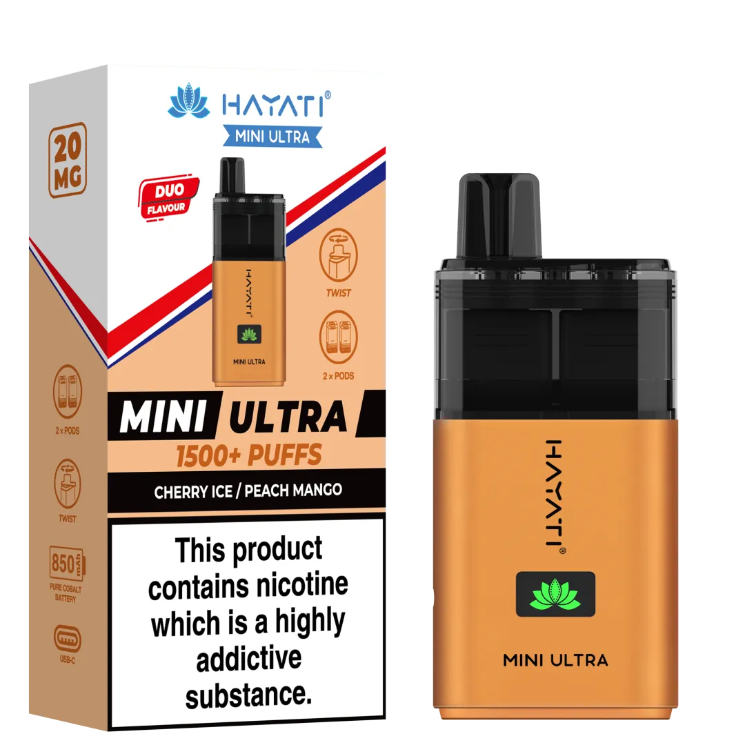 hayati mini ultra 1500 Hayati Mini Ultra 1500 Prefilled Refill Pods