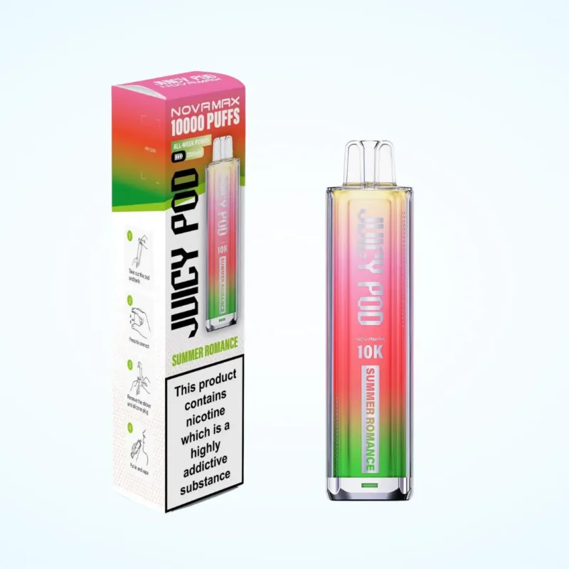 Juicy Pod Novamax 10K Big Puff Vape