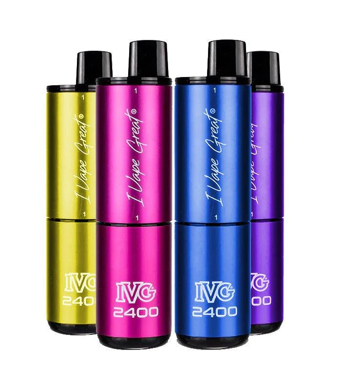IVG 2400 Pre-filled Pod Vape Kit (4 in 1)