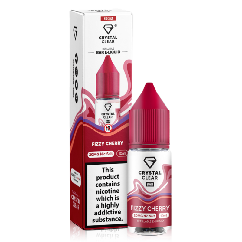 Fizzy Cherry Nic Salt by Crystal Clear Bar Salts