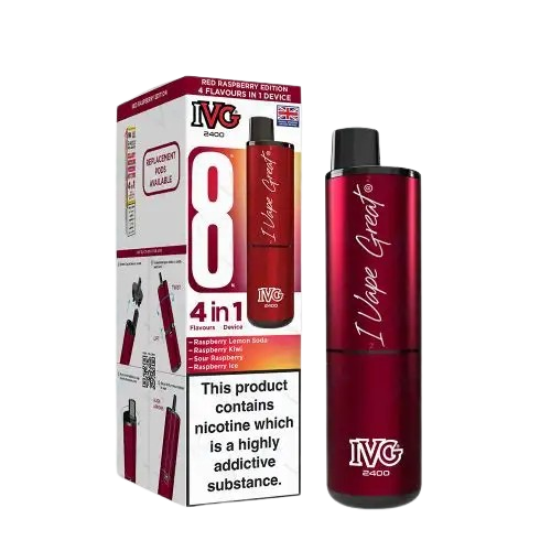 IVG 2400 Disposable Vape Pod Kit (4 in 1)
