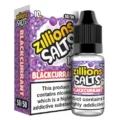 Blackcurrant Zillion Salts 10ml Nic Salt E-Liquid