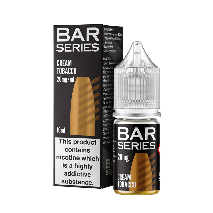 Cream Tobacco Nic Salt By Bar Series
