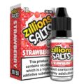 Strawberry Zillion Salts 10ml Nic Salt E-Liquid - Pack of 5