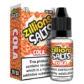 Cola Zillion Salts 10ml Nic Salt E-Liquid - Pack of 5