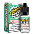 Spearmint Zillion Salts 10ml Nic Salt E-Liquid - Pack of 5