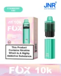 Strawberry Kiwi JNR Fox 10K Prefilled Pod Vape Kit