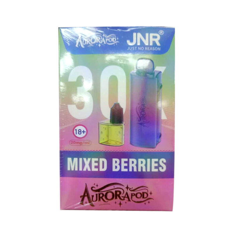 Mixed Berries JNR Aurora 30k Puffs Pod Vape Kit