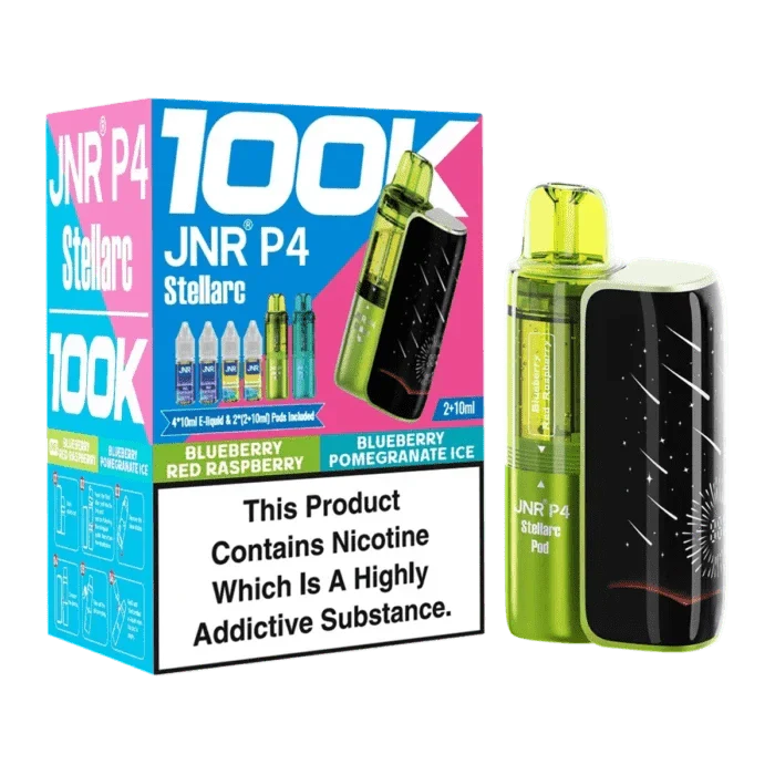 JNR P4 Stellarc 100K Puffs Refillable Pod Kit