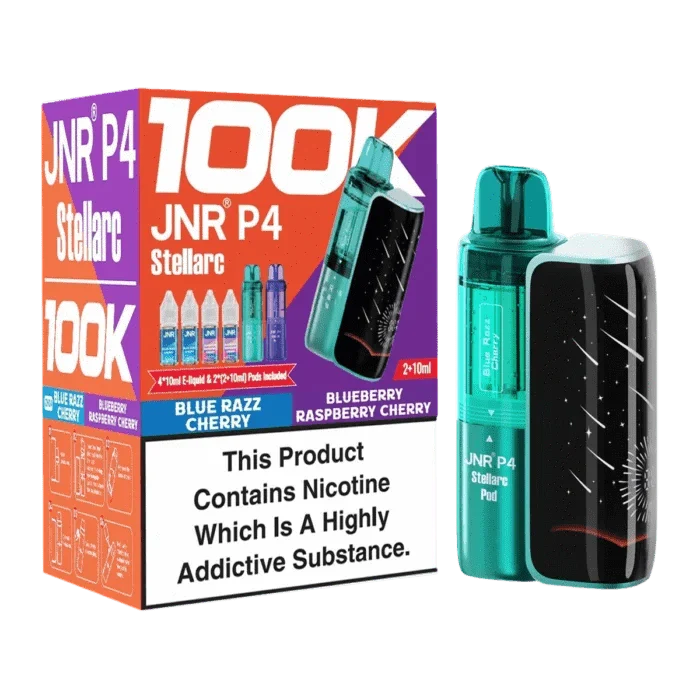 JNR P4 Stellarc 100K Puffs Refillable Pod Kit