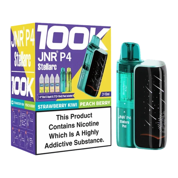 JNR P4 Stellarc 100K Puffs Refillable Pod Kit