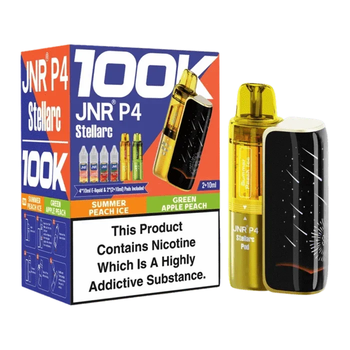 JNR P4 Stellarc 100K Puffs Refillable Pod Kit