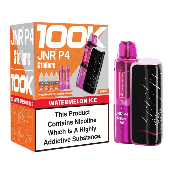 JNR P4 Stellarc 100K Puffs Refillable Pod Kit