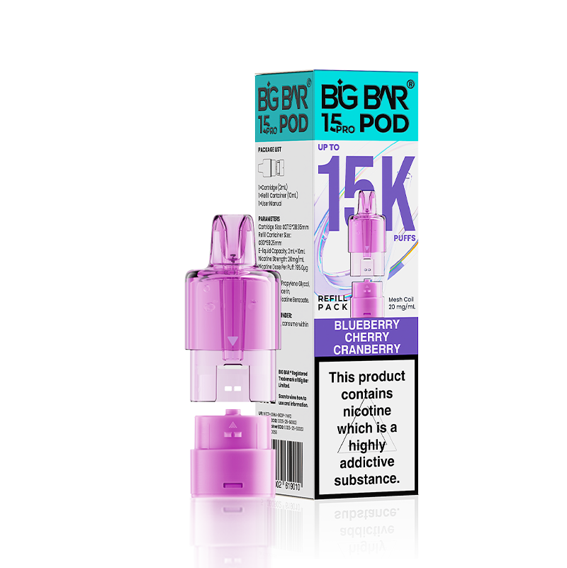 Big Bar 15K Prefilled Pod Kit