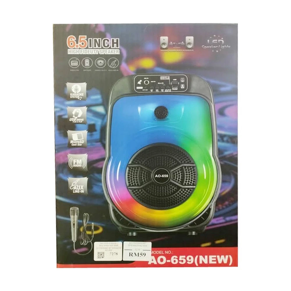 AO 659 new portable Wireless Speaker