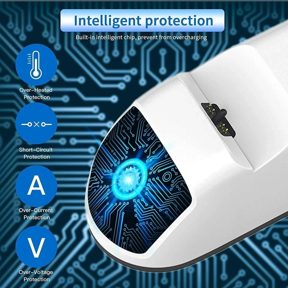 DOBE PS5 Controller Charger for Playstation 5 Dualsense Dual Dock Station