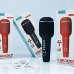 WSTER WS-900 Wireless Kids Karaoke Microphone with Speaker (BLACK)